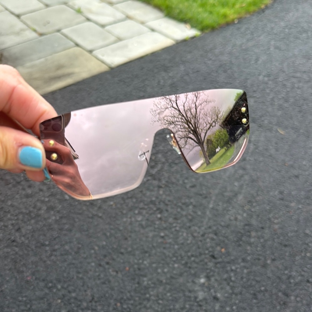 FRYE AND CO. Pink Shield Sunglasses